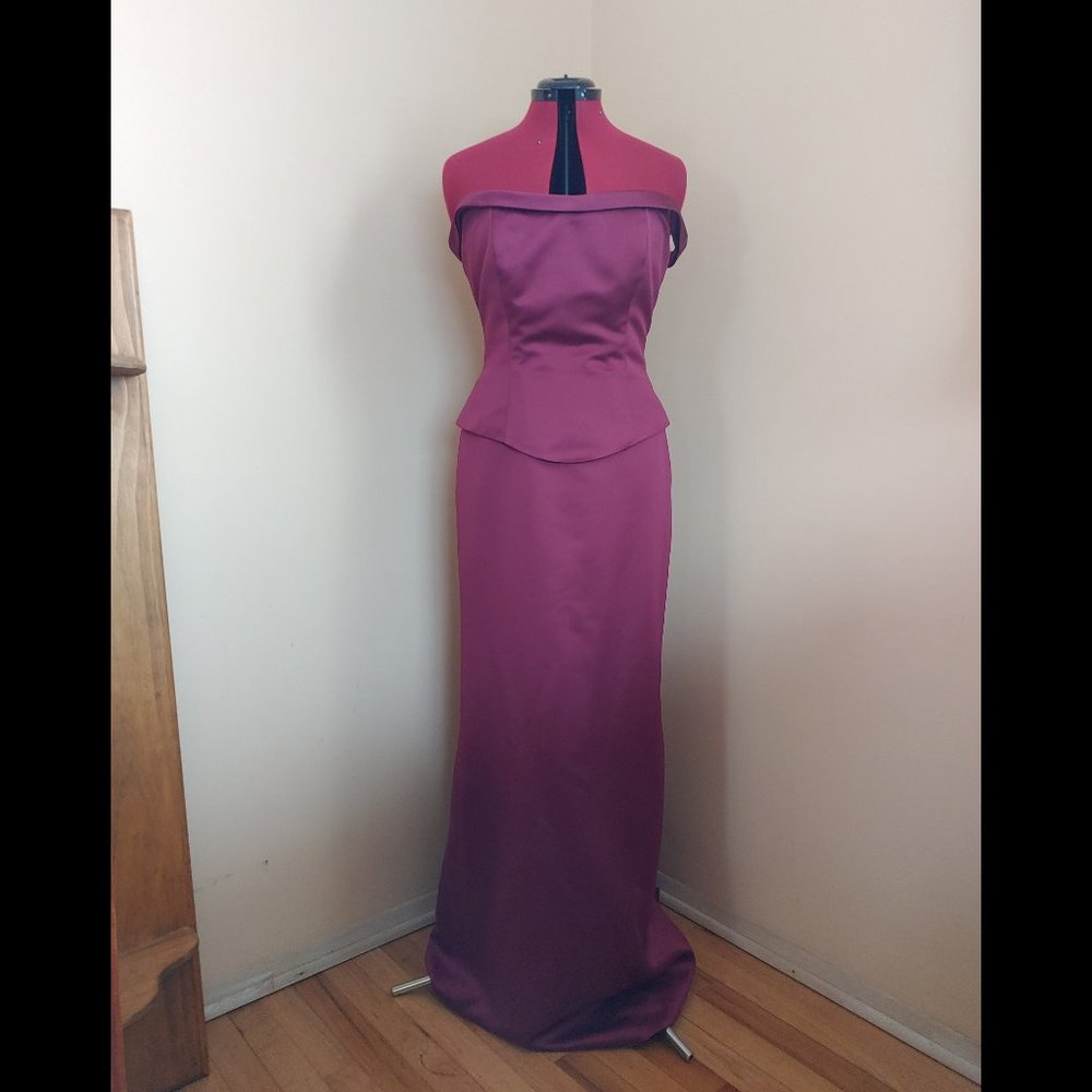 Womens Off Shoulder Evening gown